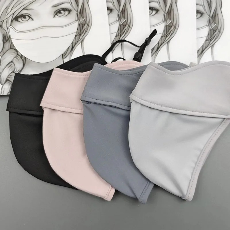 UV Protection Solid Ice Silk F - Sports Mask Breathable recension och pris