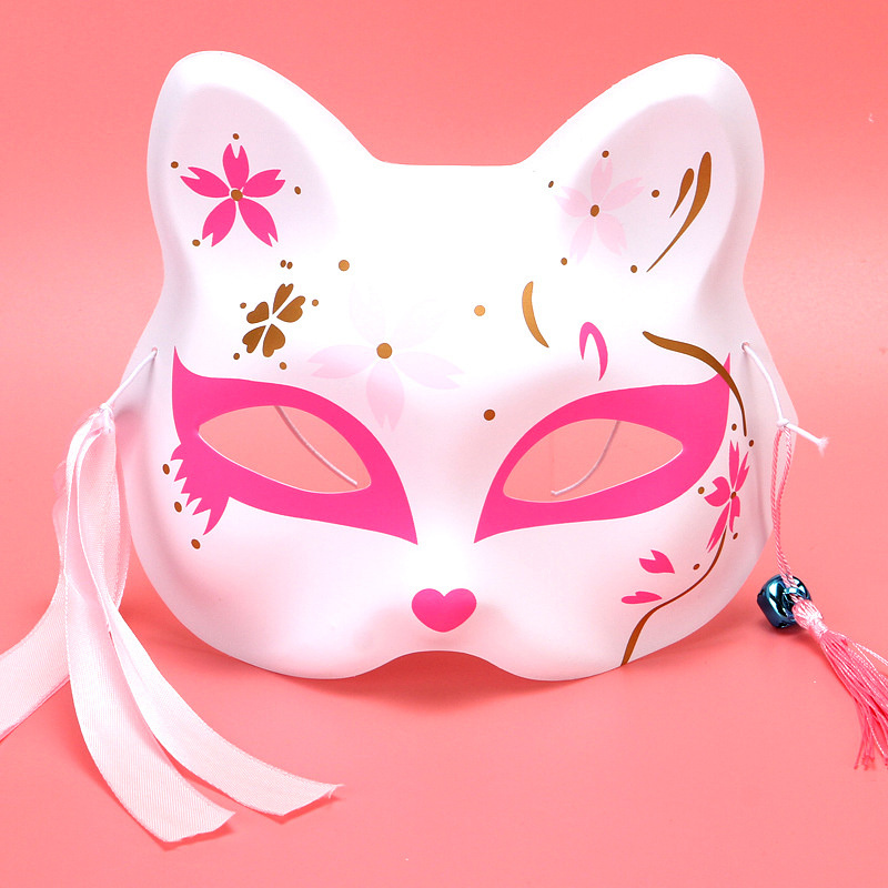 Japanese Fox Mask Half Face Ha - Respirator Half Face recension och pris