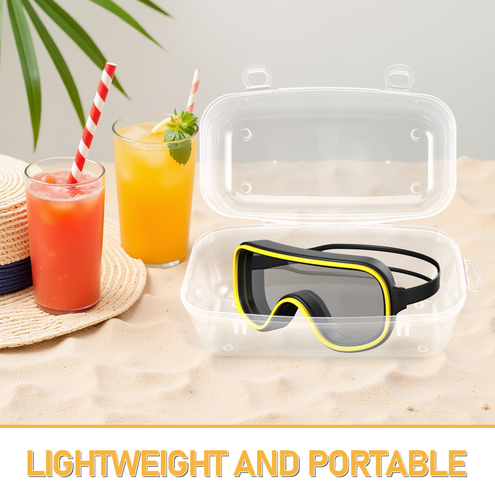 Hard Shell Diving Masks Case W - Mask Case Hard Shell recension och pris