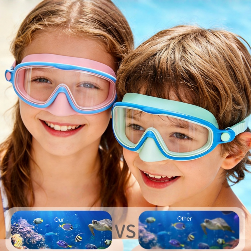 Kids Swimming Goggles with Nos - Anti Pollution Mask recension och pris