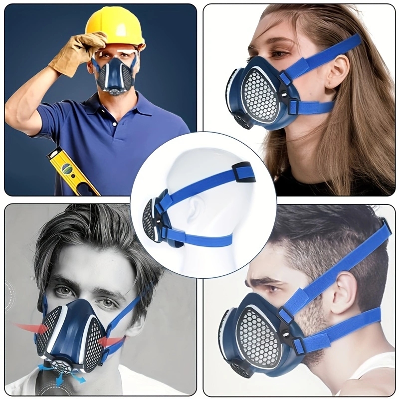 Silicone Half Mask Respirator  - Kn95 Respirator Mask recension och pris