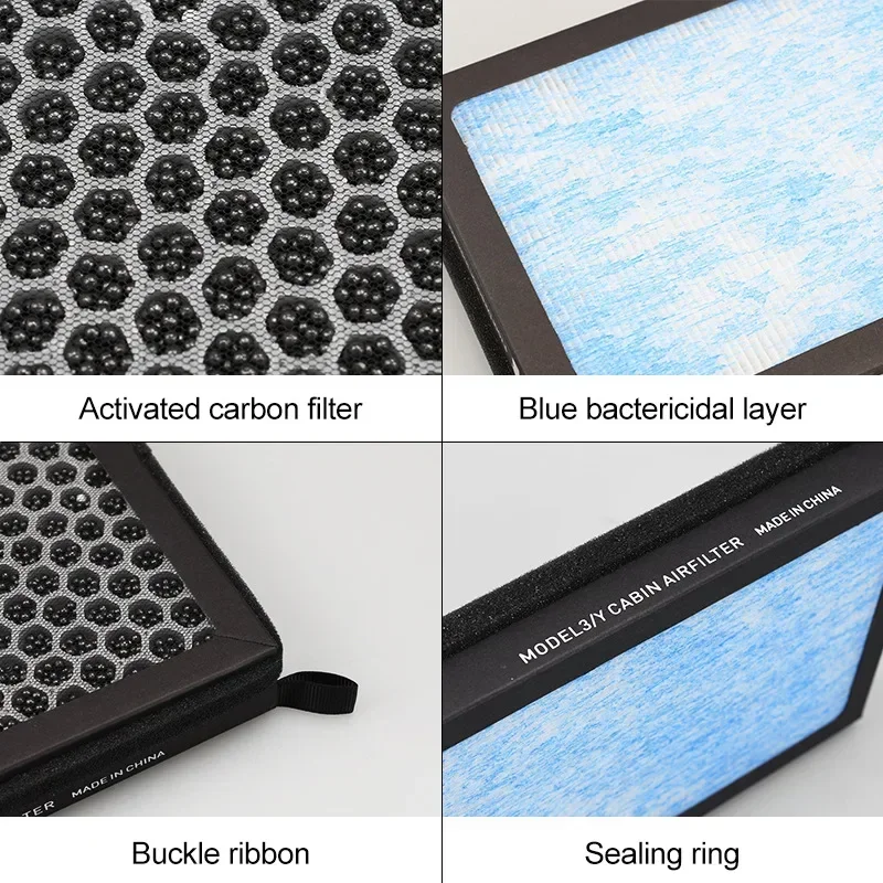 For Tesla Model 3 Model Y Juni - Filter Replacement N95 recension och pris
