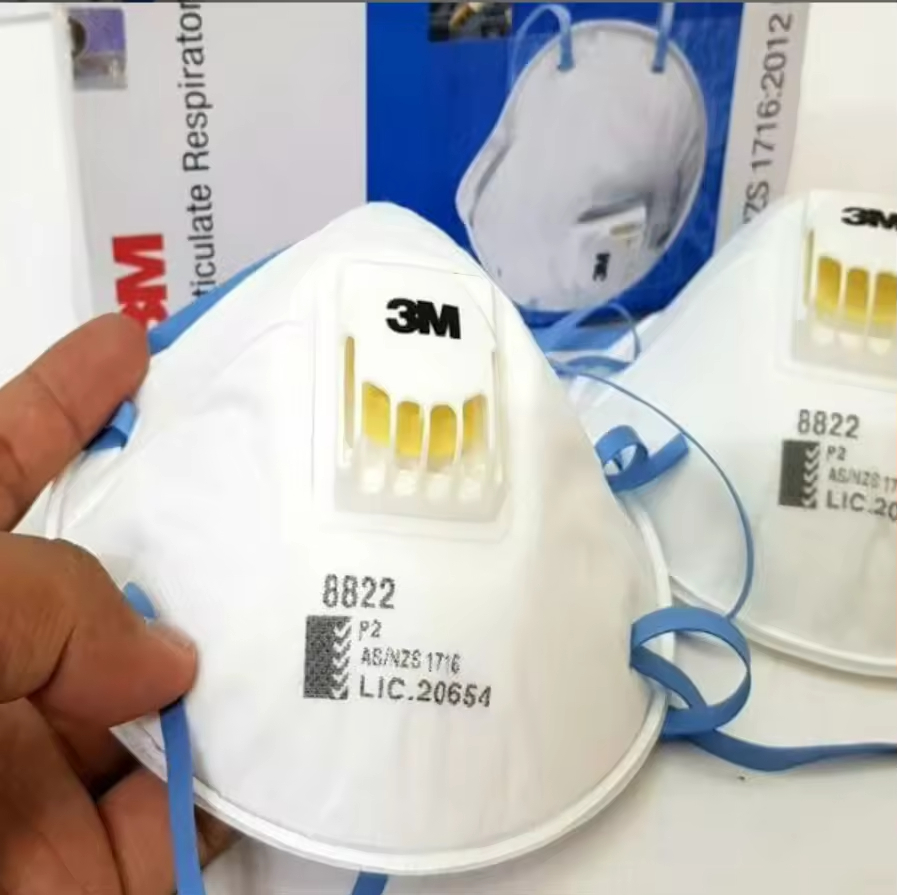 3M 8822 Protective Mask Anti P - Dust Mask Construction recension och pris